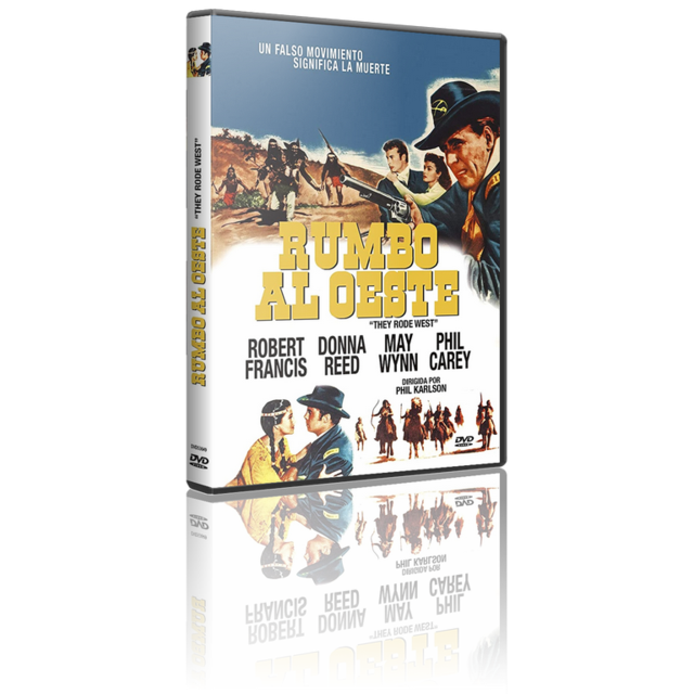 Portada - Rumbo al Oeste [DVD5Full] [Pal] [Cast/Ale] [Sub:Nó] [Western] [1954]