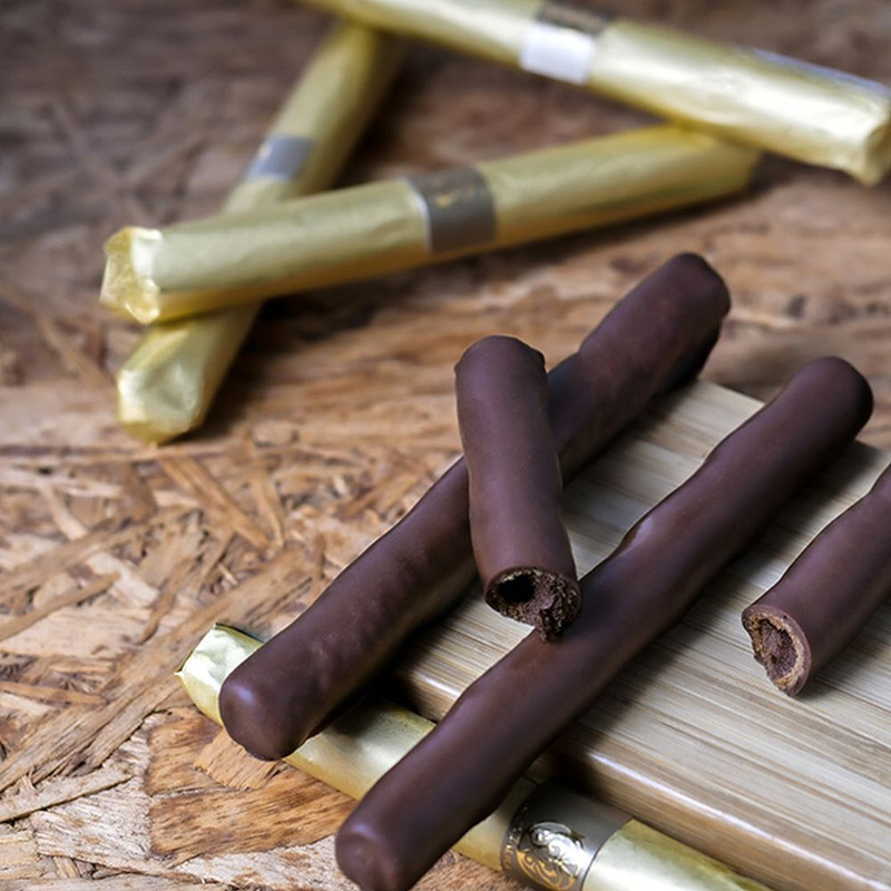 Crispy Chocolate Cigars
