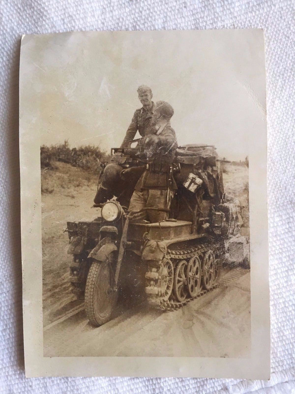 Foto Kettenkrad Wehrmacht 2 Weltkrieg Militär Te