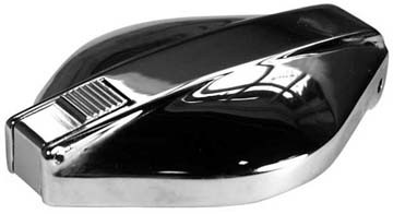 bouchon chrome type flip up pour reservoir de carb