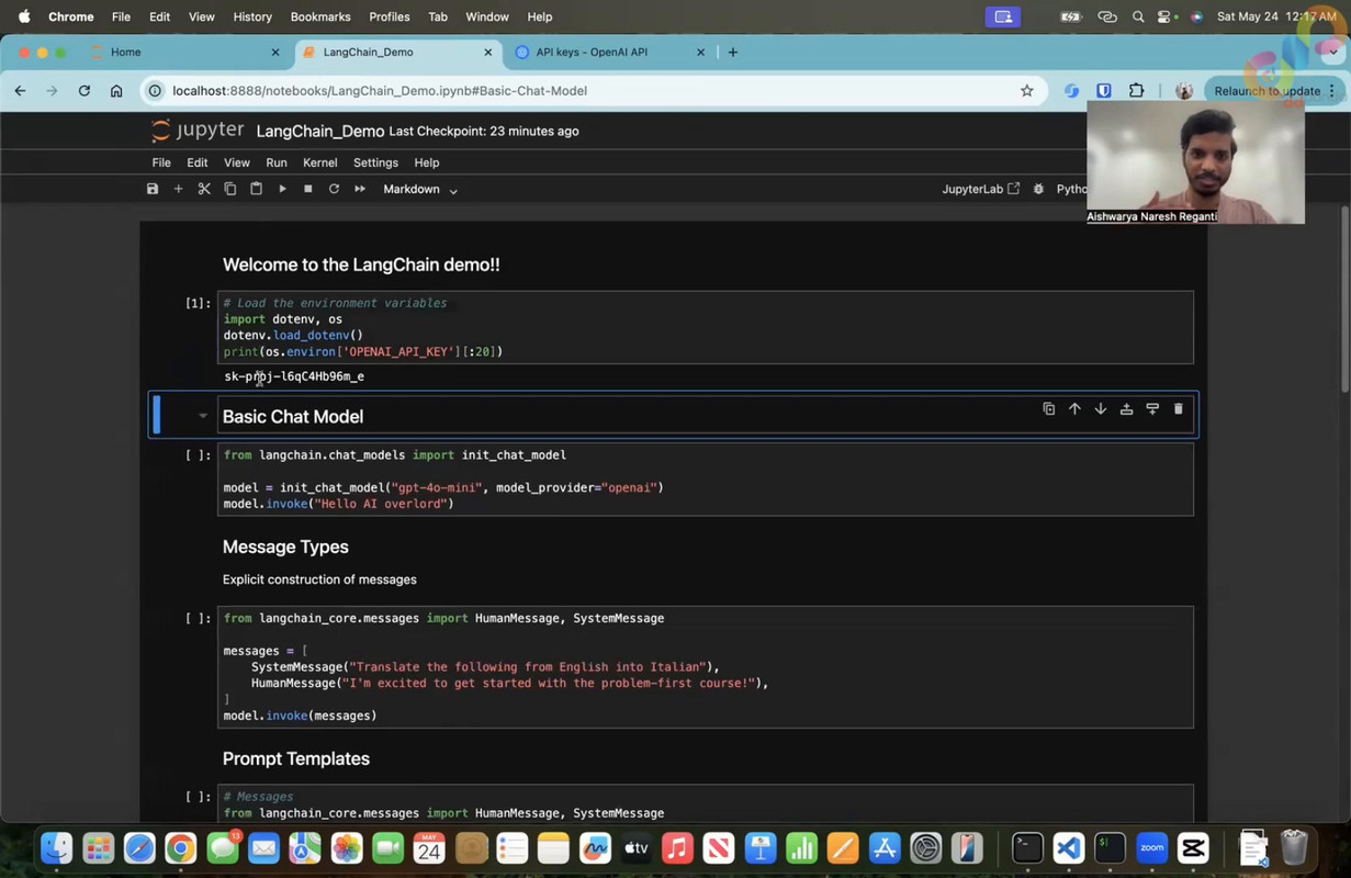 005 Longchain Setup and Demo 0001 00 07 28 screenshot
