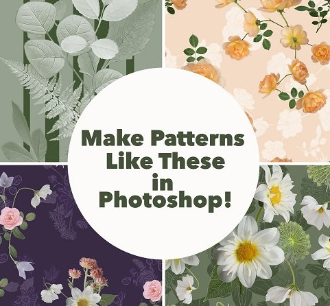 Making Pretty Seamless Repeat Patterns in Photoshop
