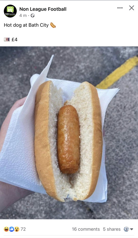 Hot Dog at Bath City - £4  IMG_7833 2