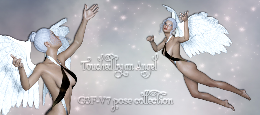 Touched by an Angel Poses for G3F /V7