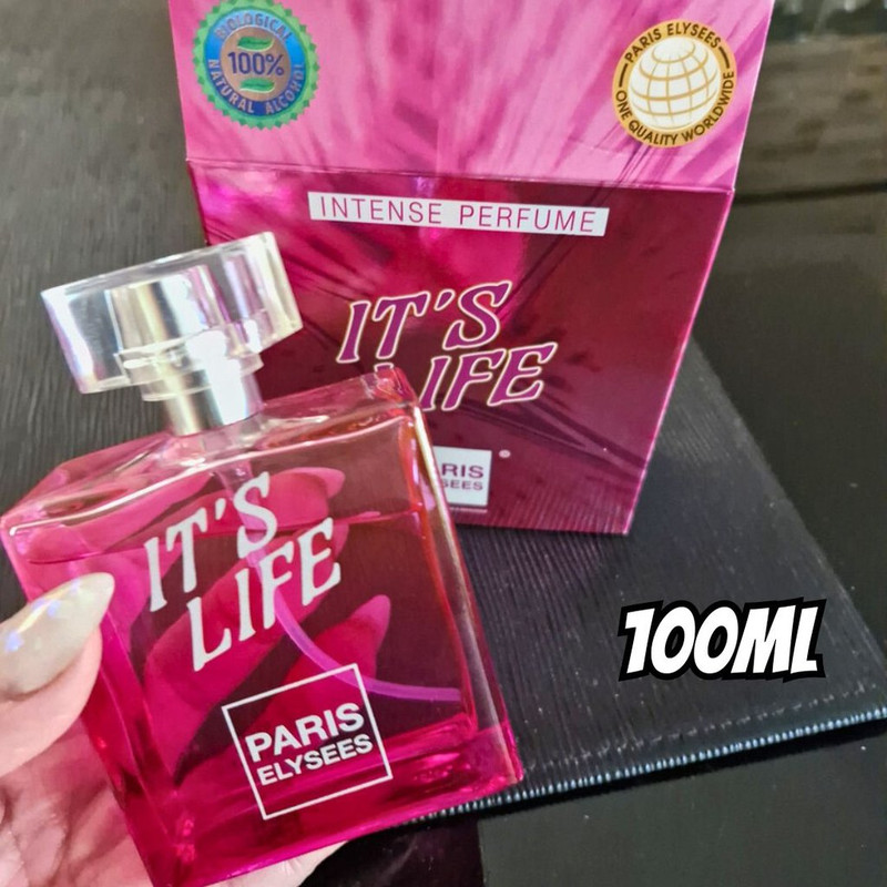 Perfume It´s Life Paris Elysees 100ml Lacrado