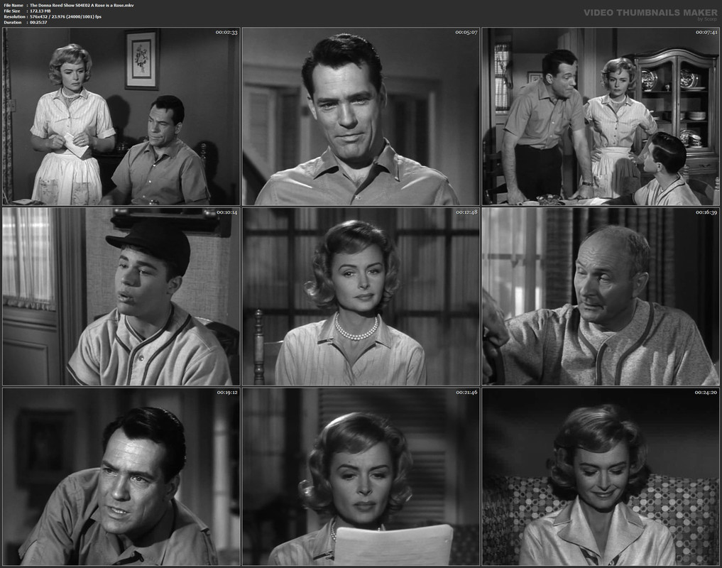 The Donna Reed Show S04E02 A Rose is a Rose.mkv