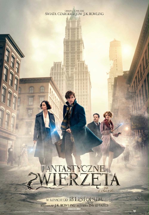 Fantastyczne zwierzęta i jak je znaleźć / Fantastic Beasts and Where to Find Them (2016) MULTi.1080p.BluRay.x264-DSiTE / Lektor, Dubbing i Napisy PL