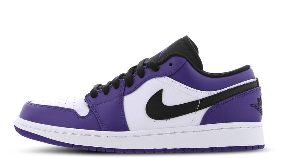 Nike Air Jordan 1 Low Court Purple White