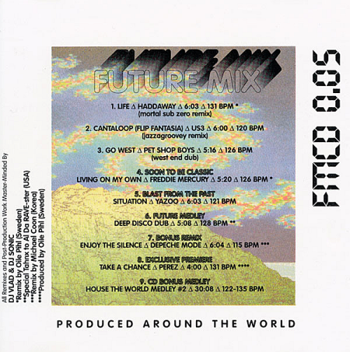 Future Mix CD 0.05: DJ Sonic & DJ Vlad