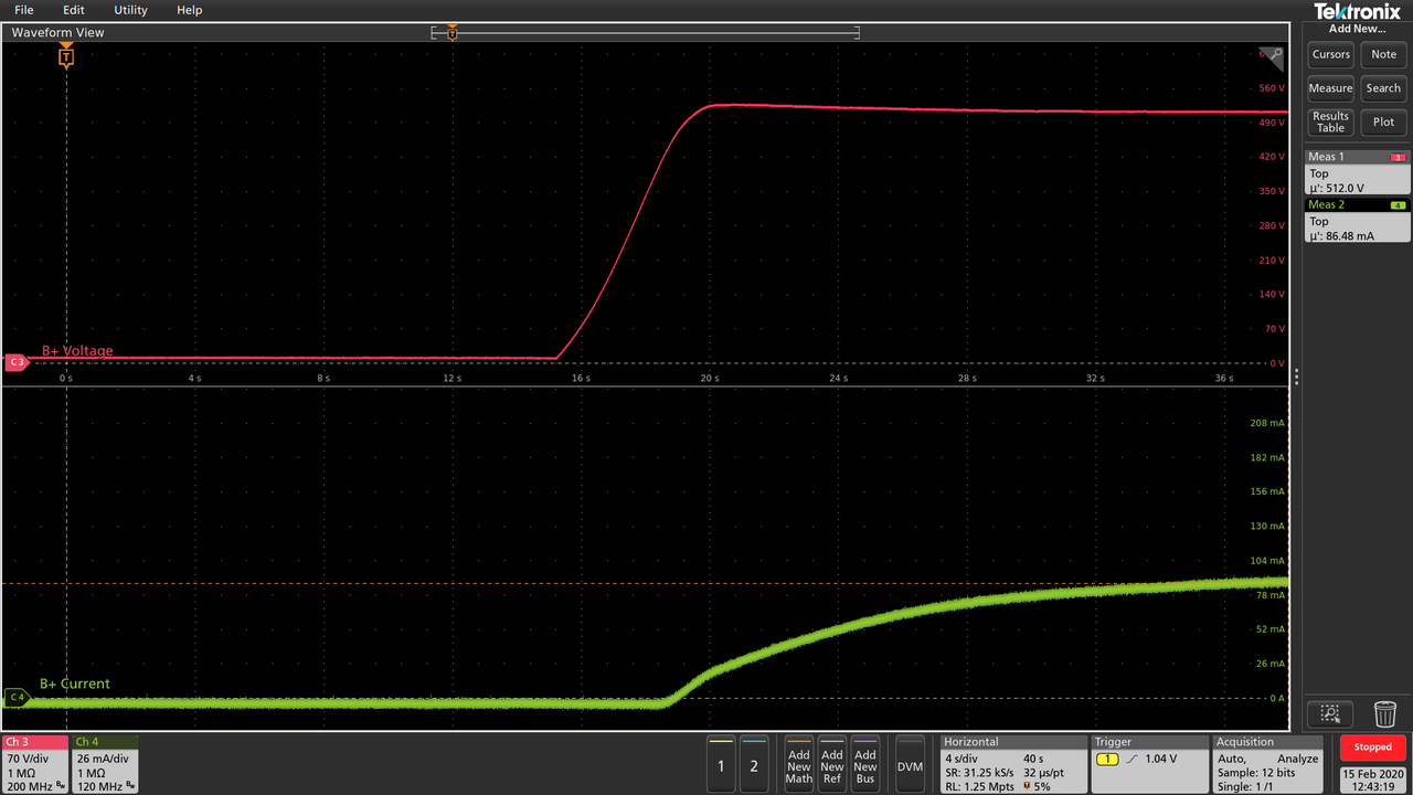 M-125 Build - Page 4 Turn-On-Cold-5-AR4-Two-Tubes-15-sec-delay