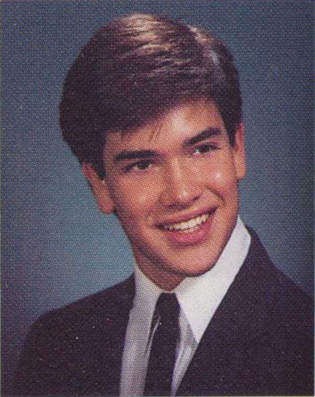 Marco Rubio during his high school in 1989