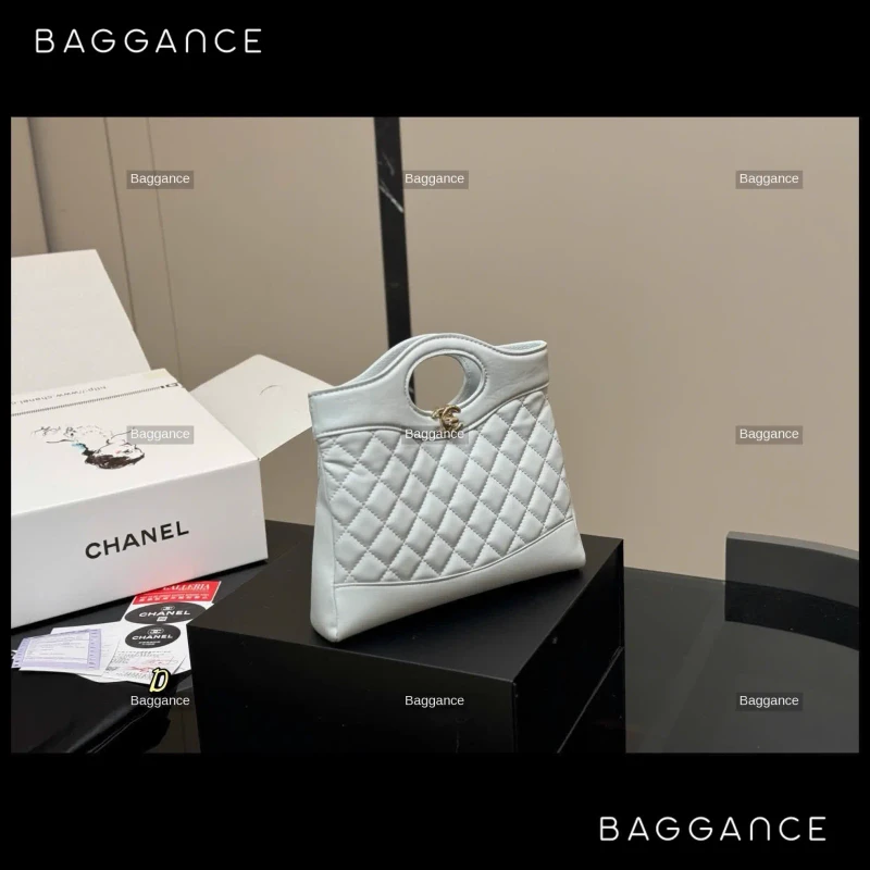 Chanel 23A Mini 31 Bag Crumpled Calfskin 23cm Full Box - EVCHFW-031