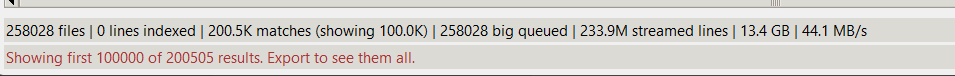 Searcher ULP - Results