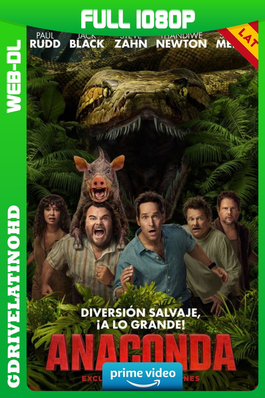 Anaconda (2025) WEB-DL 1080p Latino-Inglés-Castellano