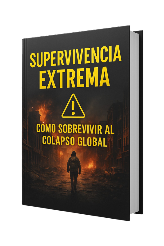 Mockup del eBook Supervivencia Extrema