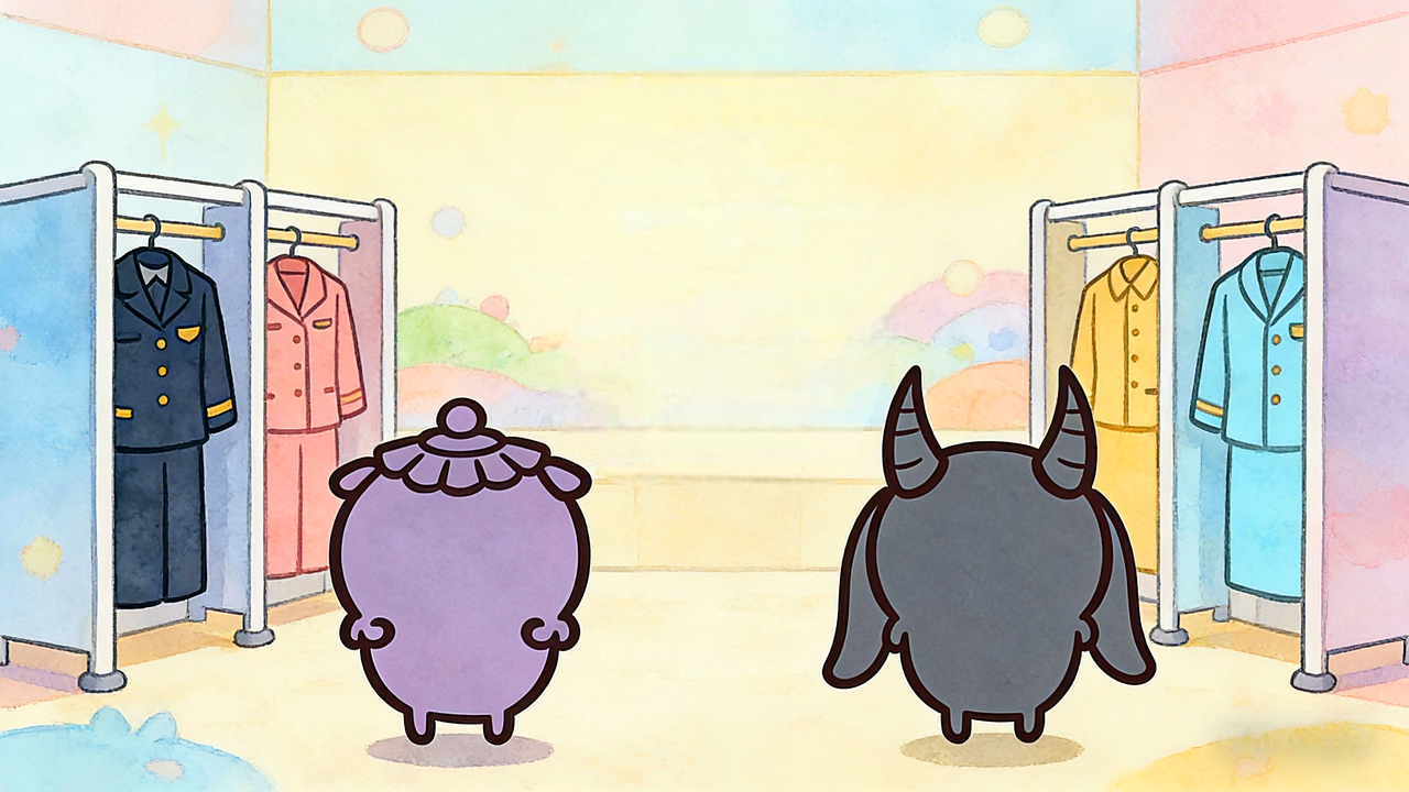 Work Uniform Color Changing Room