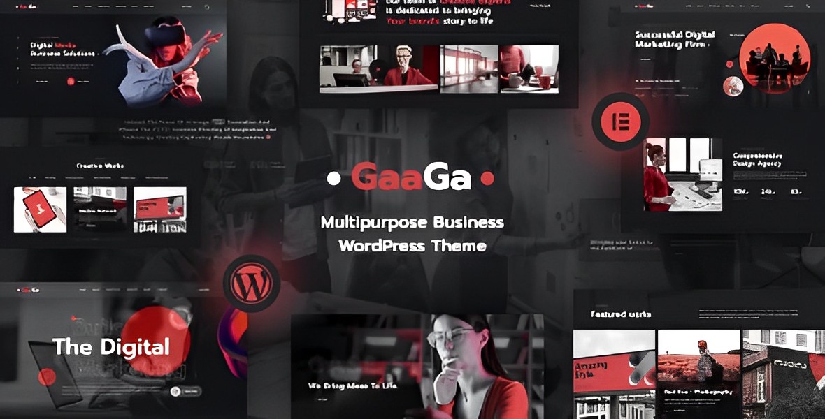 Gaaga – Creative Agency Theme WordPress