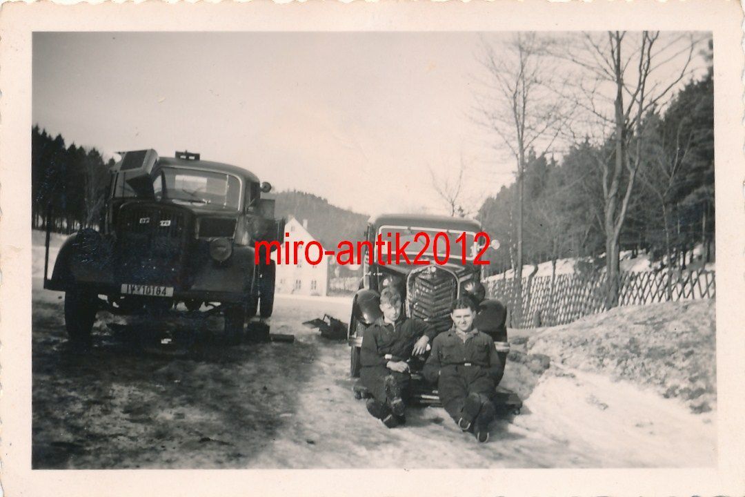 Foto, Wehrmacht, Was ist schöner Pkw oder Lkw