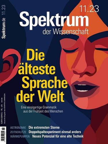 Cover: Spektrum der Wissenschaft Magazin November No 11 2023
