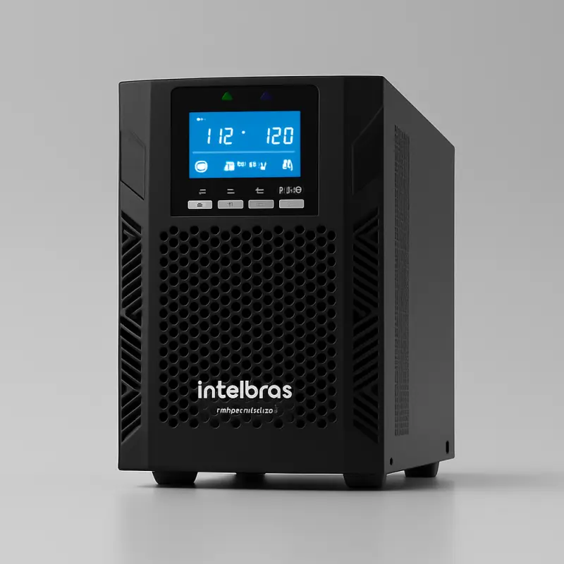 Visão frontal do Nobreak Intelbras DNB 1.5 kVA 120V TW