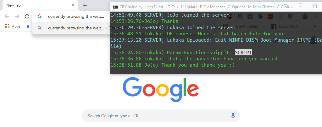 GitHub - ITCMD/chat-batch: A Full Chat Batch Program that uses LAN ...