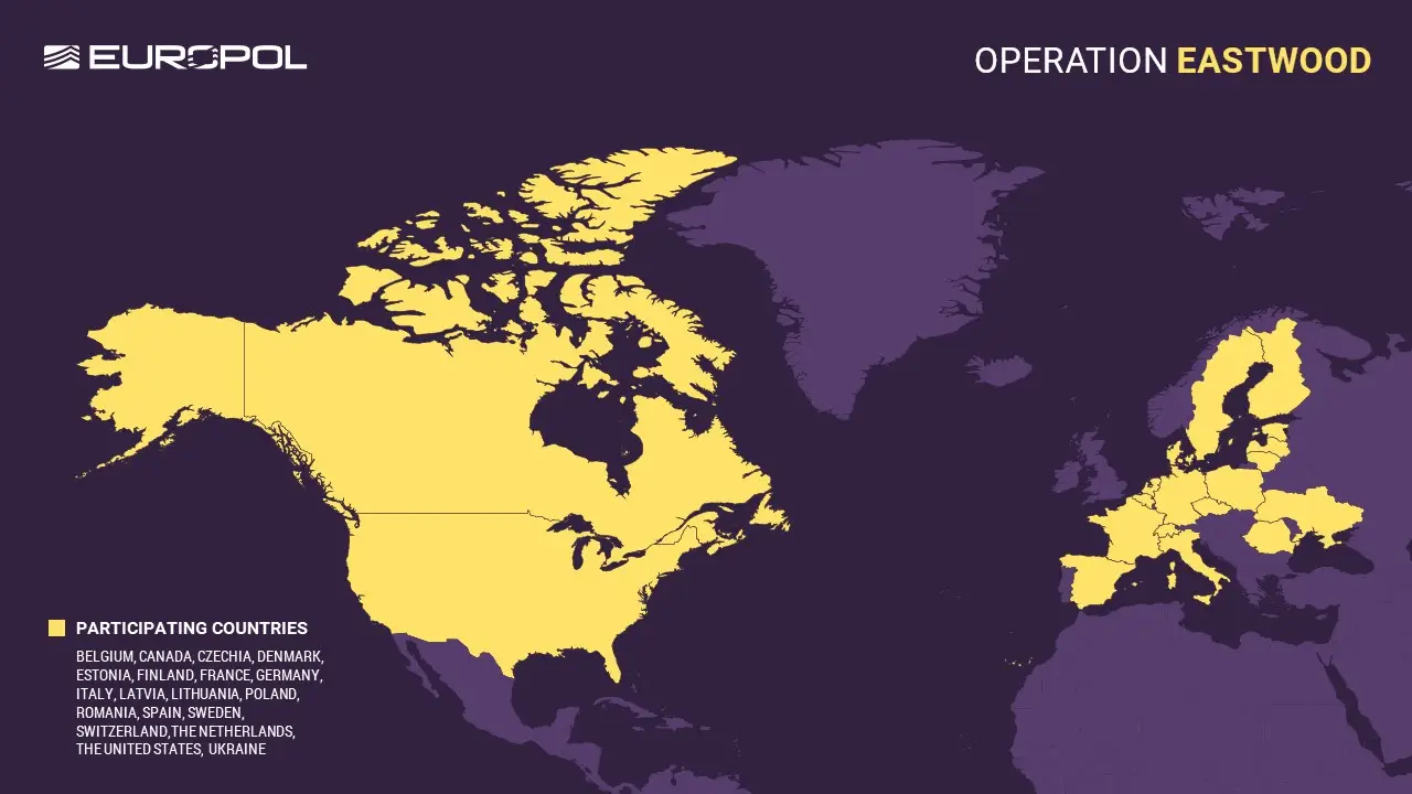 Countries of Operation Eastwood Countries of Operation Eastwood