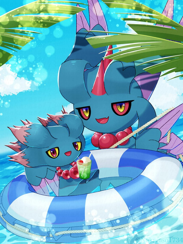 misdreavus-and-flutter-mane-pokemon-draw