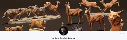 Animal Den Miniatures - Collection 3D Printable Miniatures