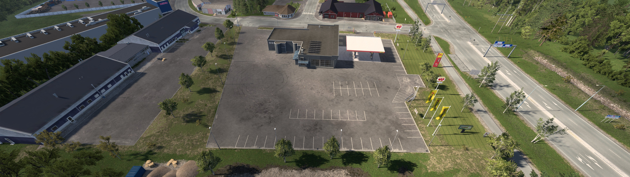 Fuel Station near Ateria