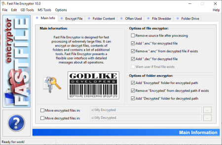 Fast File Encryptor 10.1.0.0 Multilingual