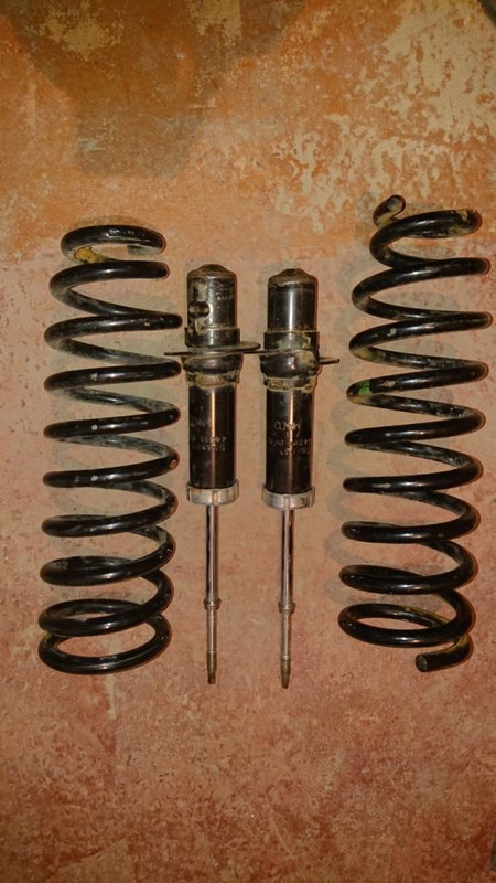 перед аморты и пружины