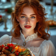 Garden wedding Redhair 0 10