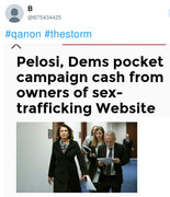 Pelosi Dems sex website