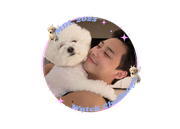 Park Seo Jun and Simba Badge 1