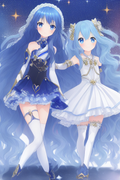 01680-1509142400-extremely detailed bishoujo DATE_ A_LIVE, detailed ((armor)) [white_dress] and blue