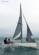The VX One, Serendipity, leads the Sportsboats (Monsoon Spring Series 2024, Race 3)