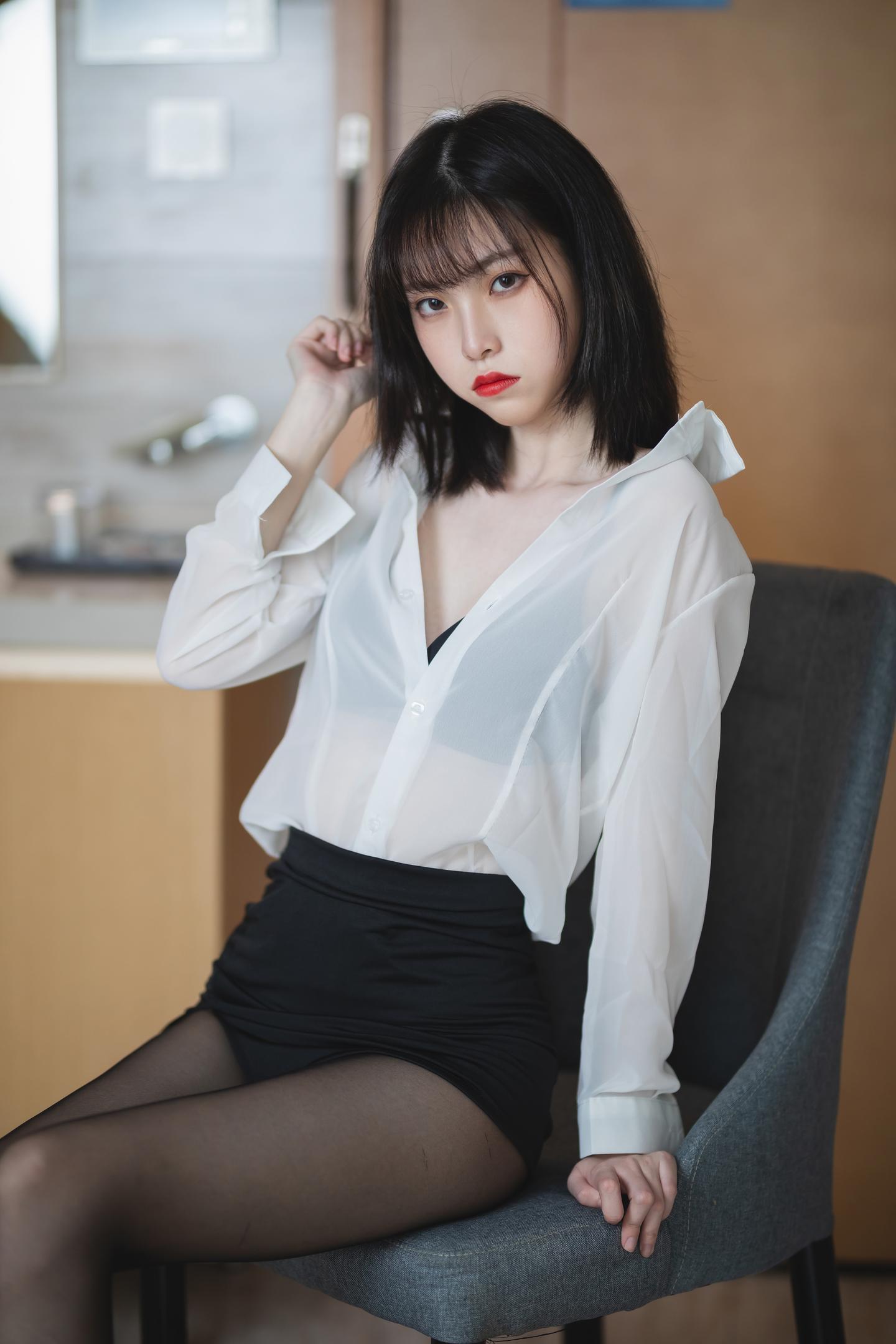 许岚LAN NO.004 OL制服 28