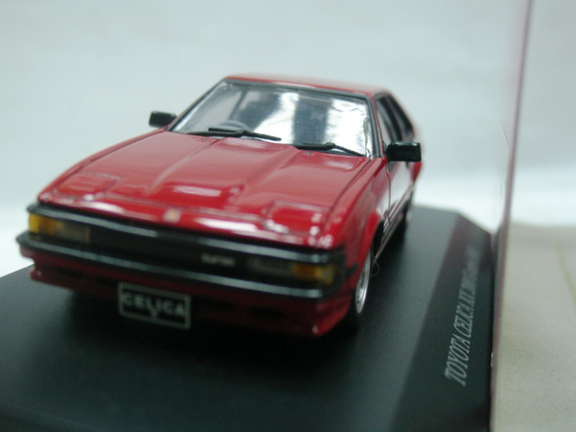 WOW EXTREMELY RARE Toyota Celica XX 2000 G Turbo RHD 1983 Red 1:43