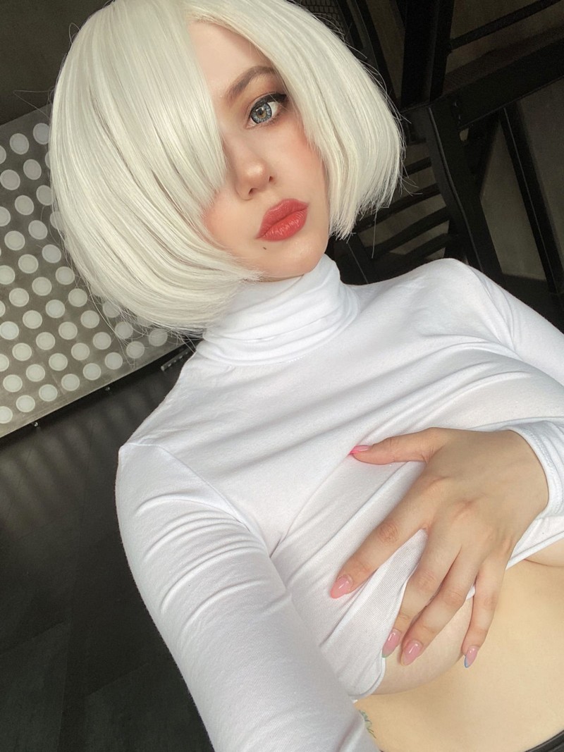 Alina Becker 2B Cosplay 尼尔机械纪元 NieR Automata 高清写真图集【86P-96.1M】插图4
