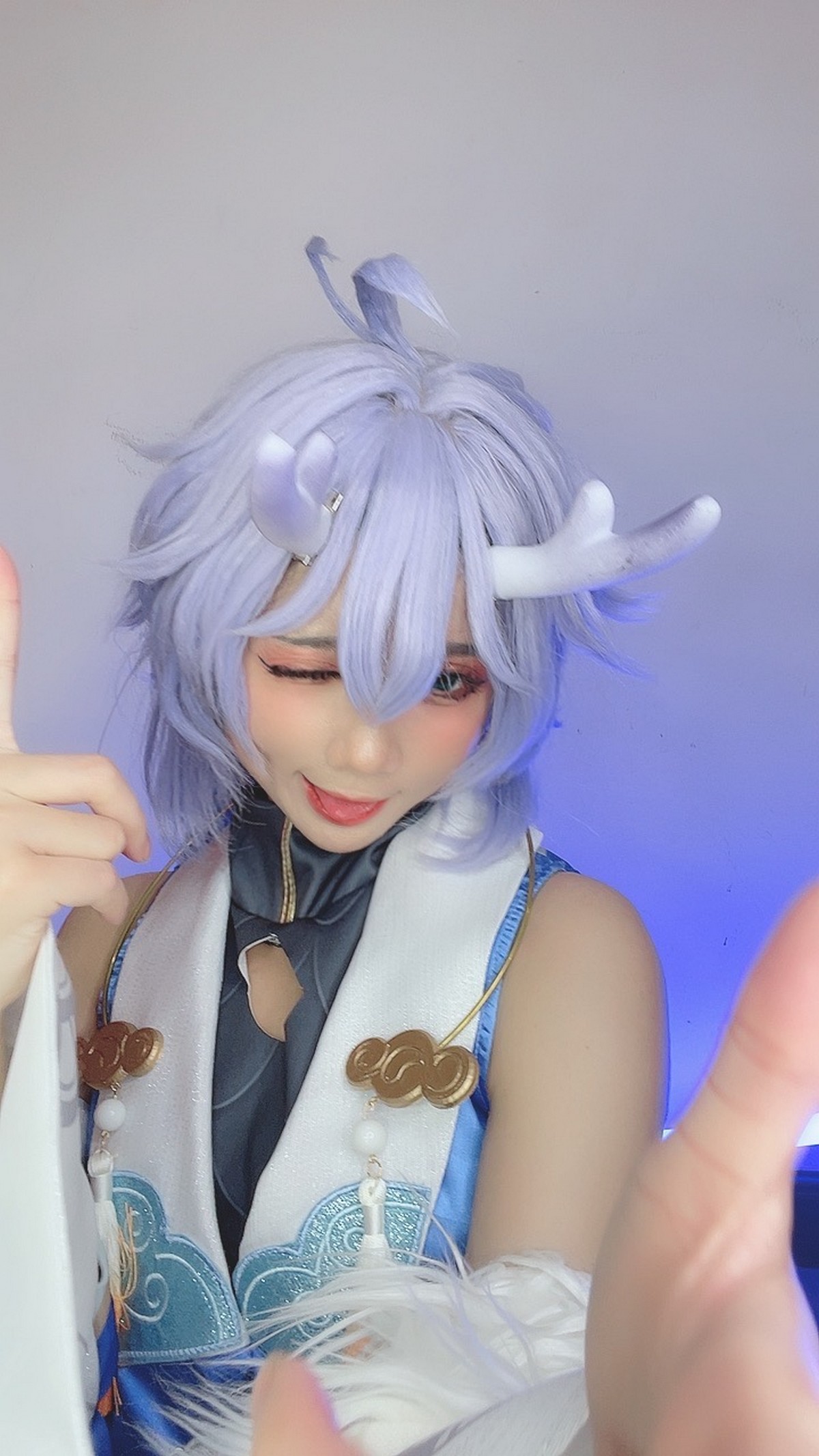 PoppaChan Bailu Cosplay Pack (Honkai Star Rail) – 155 Photos 12 Videos 457MB插图1