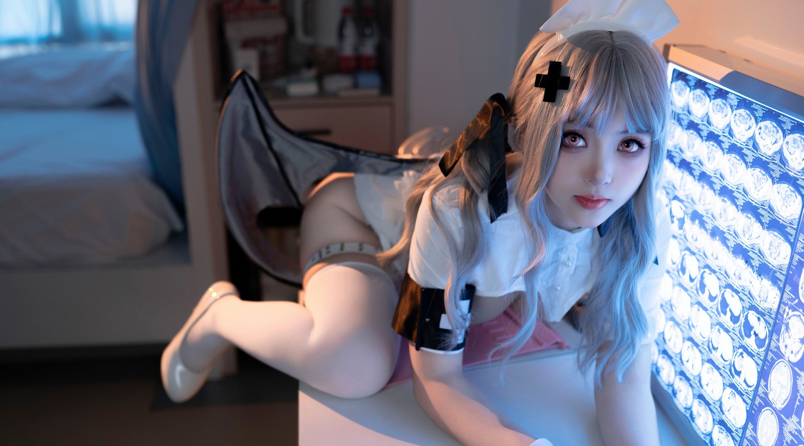 Bangni邦尼 – 魅魔护士 Cosplay 高清写真集（92P-546.1MB）插图9