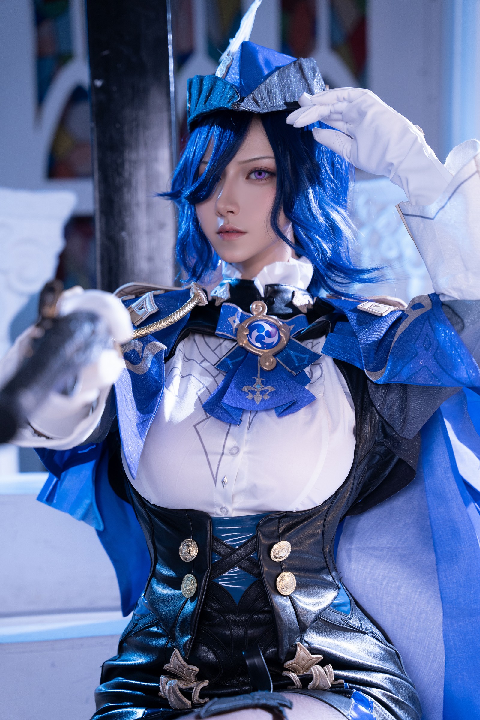 Seya-狮砸 – 原神 克洛琳德 Cosplay 高清写真（9P-104MB）插图7