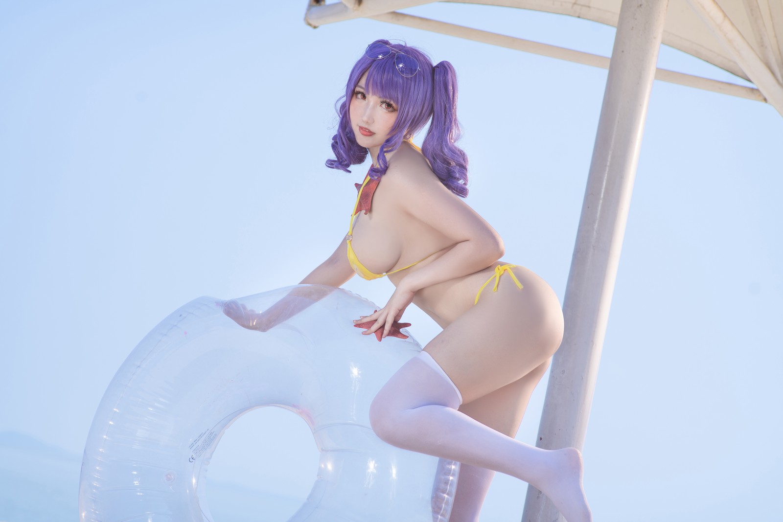 刺青Poi 沙滩排球 Cosplay｜夏日主题 写真合集（含隼隼子）【40P｜667.8MB】插图8