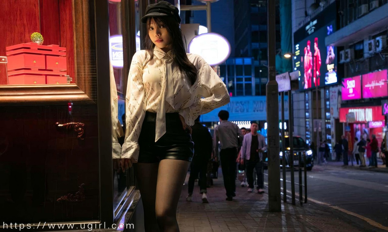 芝芝booty 你出现的街角图集，都市女孩的潮流穿搭公式插图9