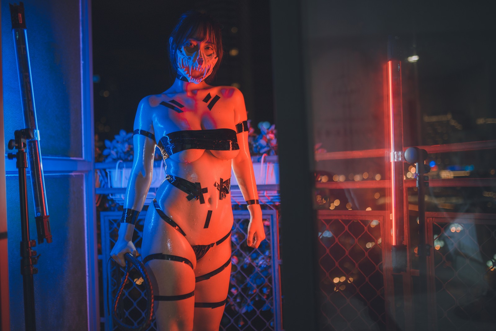 浅安安 黑胶带 写真集 – 创意主题 高清写真 [44P-710MB]插图2