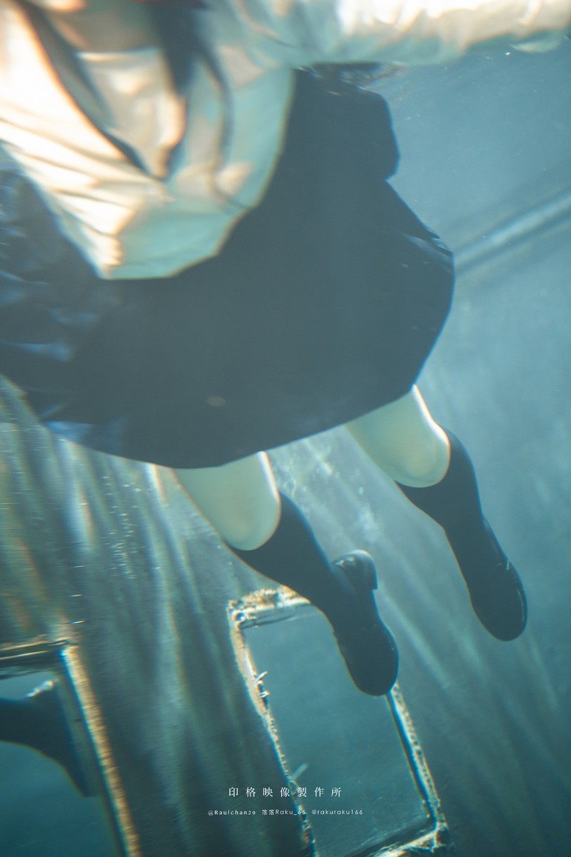 落落Raku 泳池 Bubble 水泳馆主题写真 58P+1V插图5