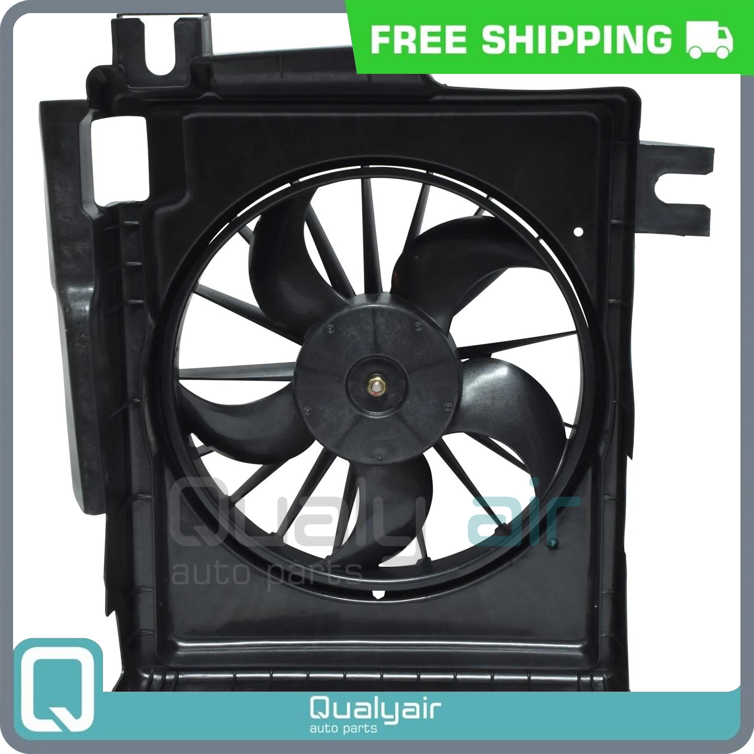 Radiator Fan for 02-08 Dodge Ram 1500 V10 8.3L V6 3.7L 3.9L V8 4.7L 5.7L 5.9L - Picture 1 of 7