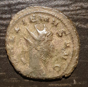 Antoniniano de Galieno. AETERNITAS AVG. Sol estante a izq. Roma. 20190825-192043