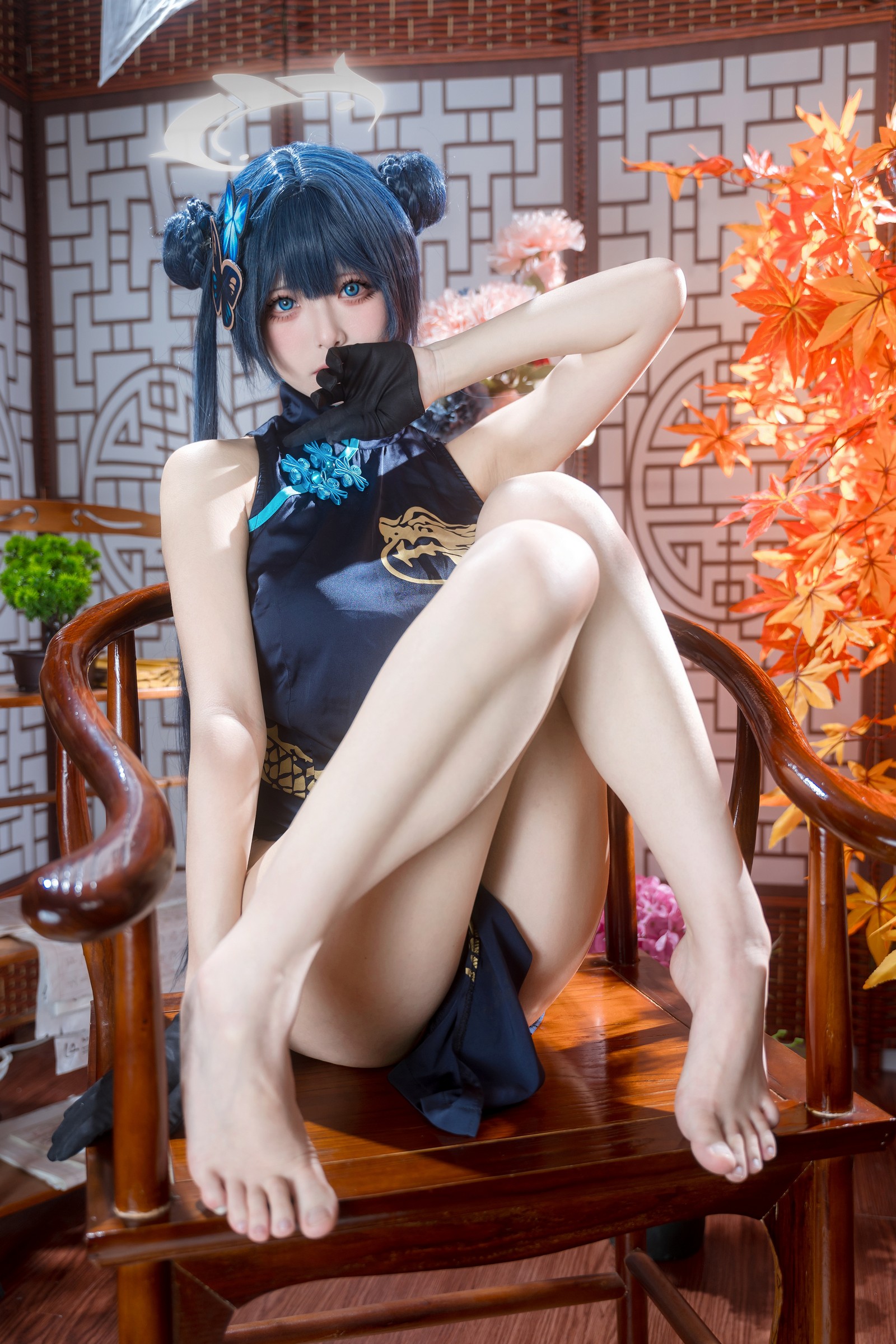 九柒喵 – 碧蓝档案 妃咲 Cos 高分辨率写真（28P-137M）蓝档案角色合集插图3