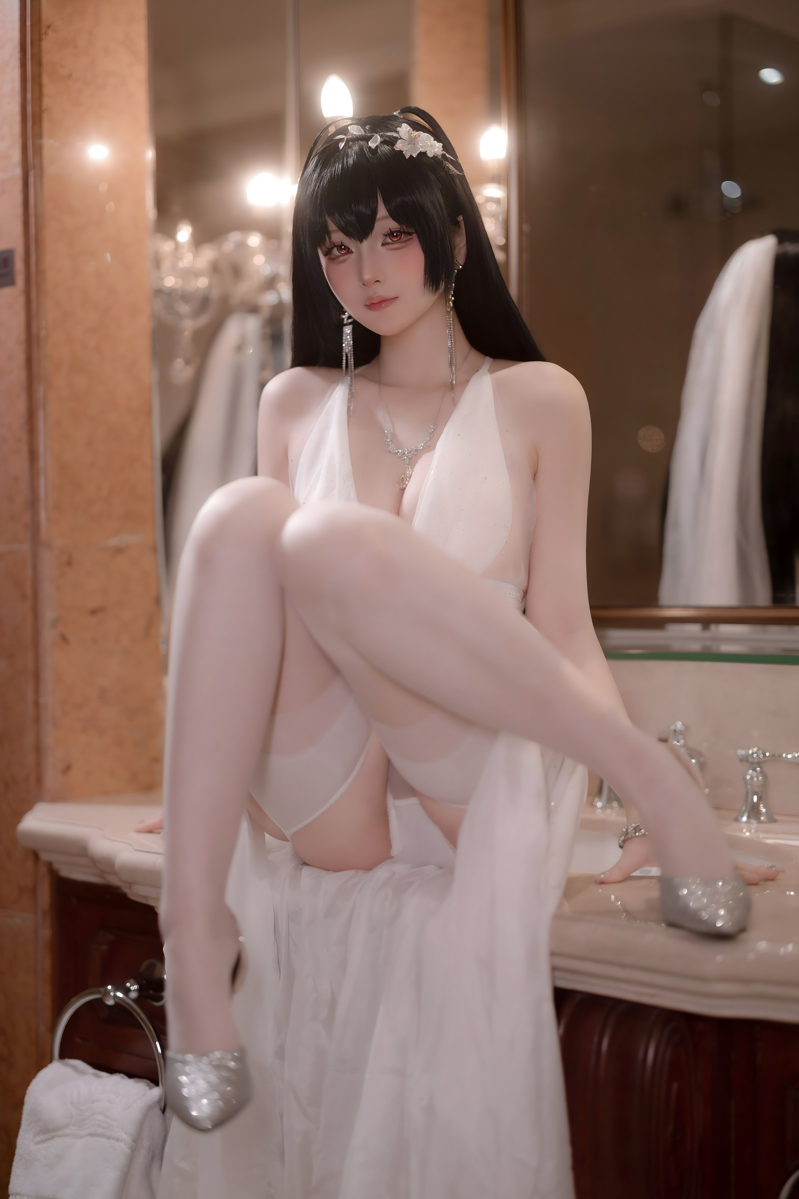 屿鱼 Yuyu 碧蓝航线 大凤 誓约 Cosplay 写真集（50P｜389MB）插图3